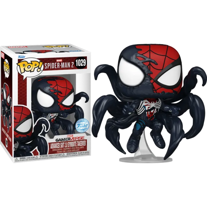 Funko Pop! Spider-Man 2: Advanced Suit Symbiote Takeover (1029
