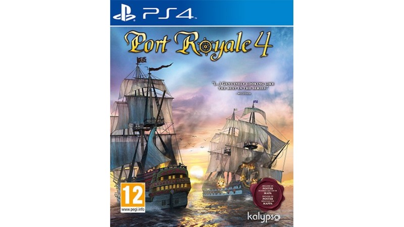 Cover Frontale Port Royale 4 PlayStation PS4