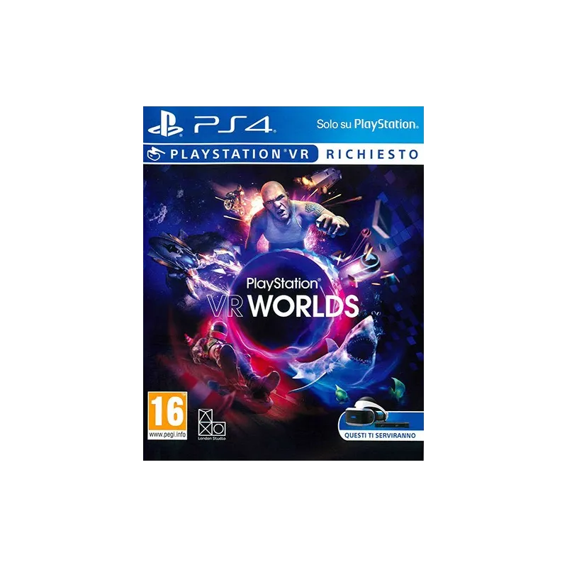 Cover Frontale Playstation VR Worlds PlayStation PS4