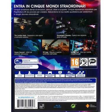 Cover Frontale Playstation VR Worlds PlayStation PS4