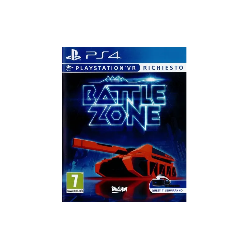 Cover Frontale BattleZone PlayStation PS4