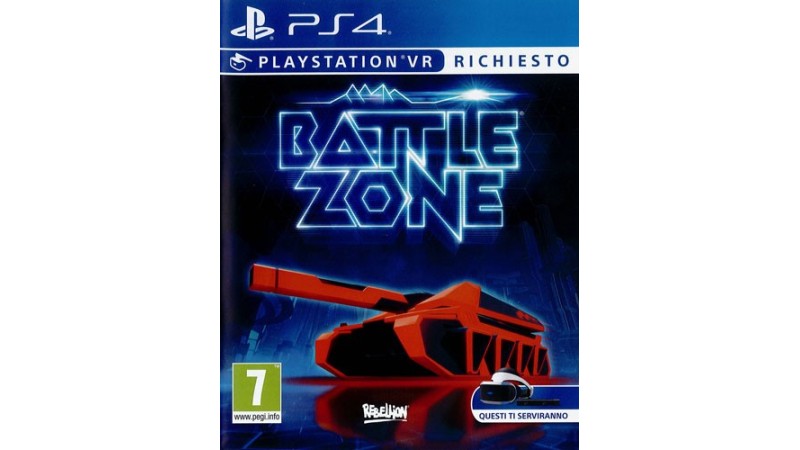 Cover Frontale BattleZone PlayStation PS4