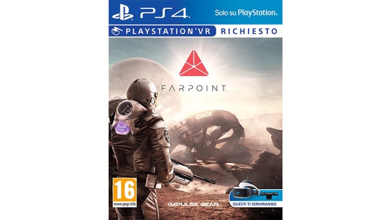 Cover Frontale Farpoint VR PlayStation PS4