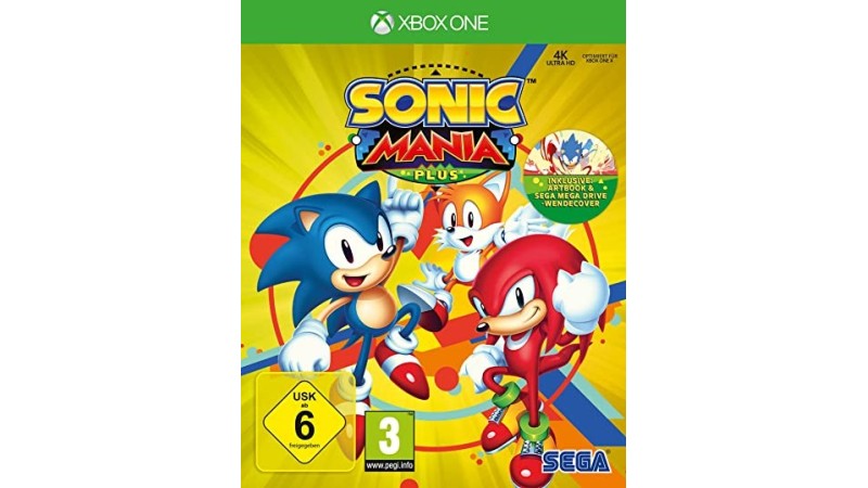 Cover Frontale Sonic Mania Plus Xbox Xbox One