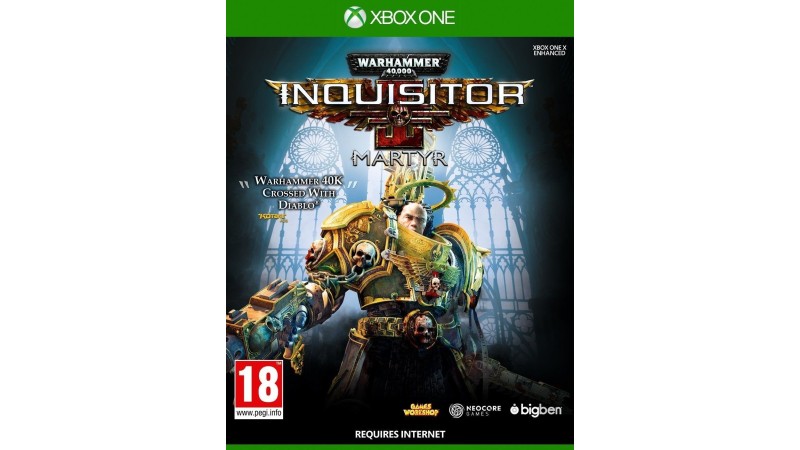 Cover Frontale Warhammer 40.000 Inquisitor Martyr Xbox Xbox One