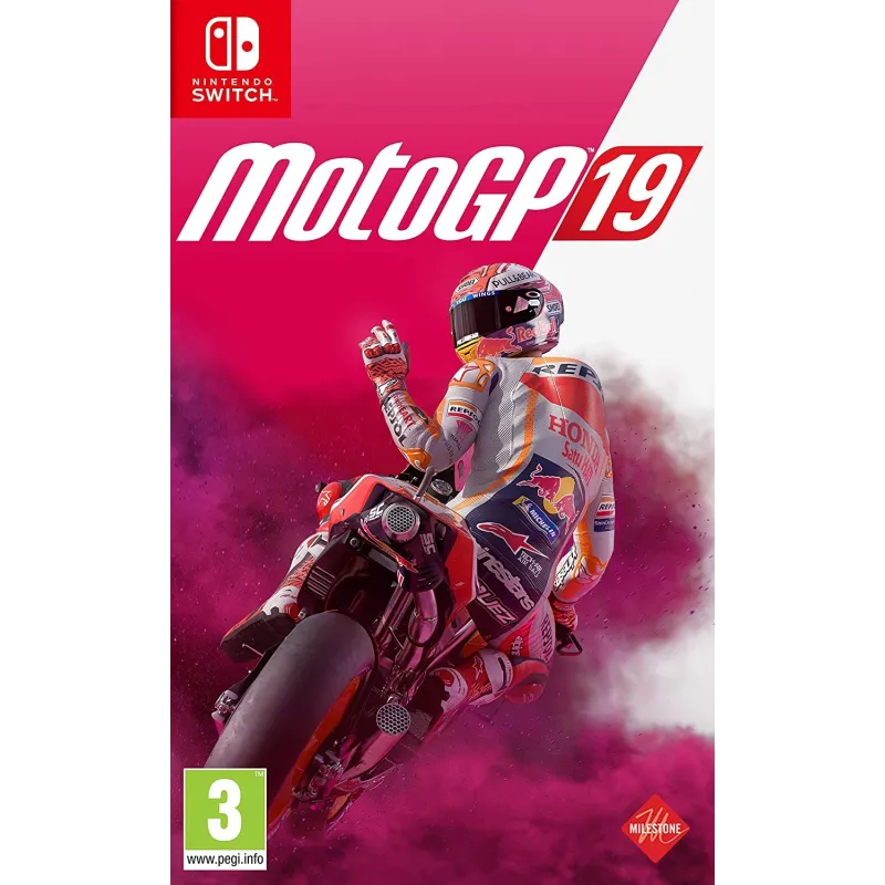 Cover Frontale Moto GP 19 Nintendo Switch