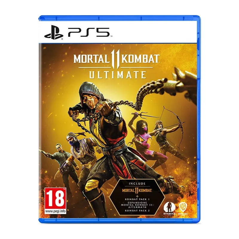 Cover Frontale Mortal Kombat 11 Ultimate PlayStation PS5