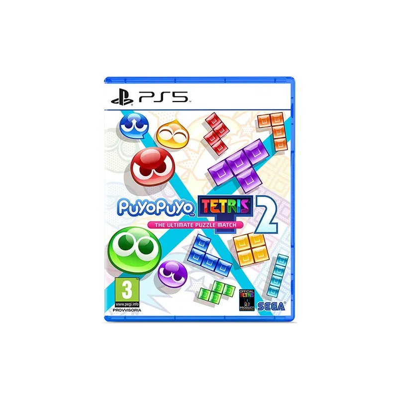 Cover Frontale Puyo Puyo Tetris 2 - The Ultimate Puzzle Match PlayStation PS5