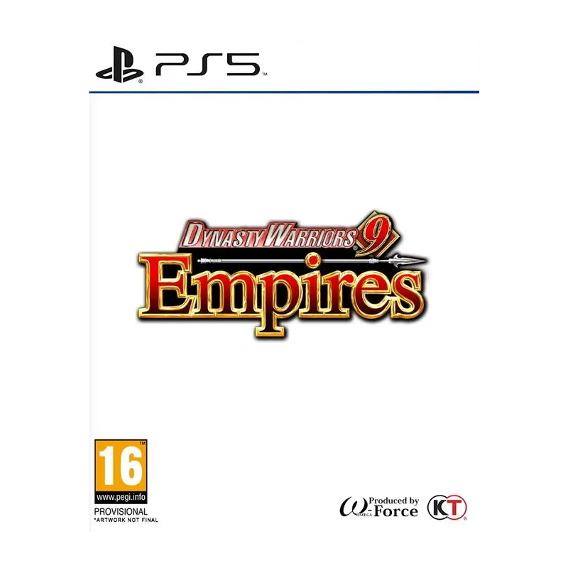 Cover Frontale Dynasty Warriors 9 Empires PlayStation PS5