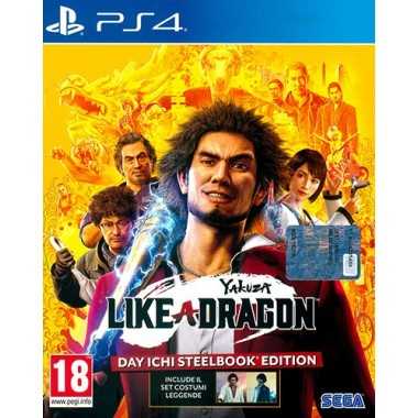 Cover Frontale Yakuza: Like a Dragon - Day Ichi Edition PlayStation PS4