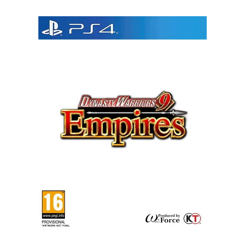 Cover Frontale Dynasty Warriors 9 Empires PlayStation PS4