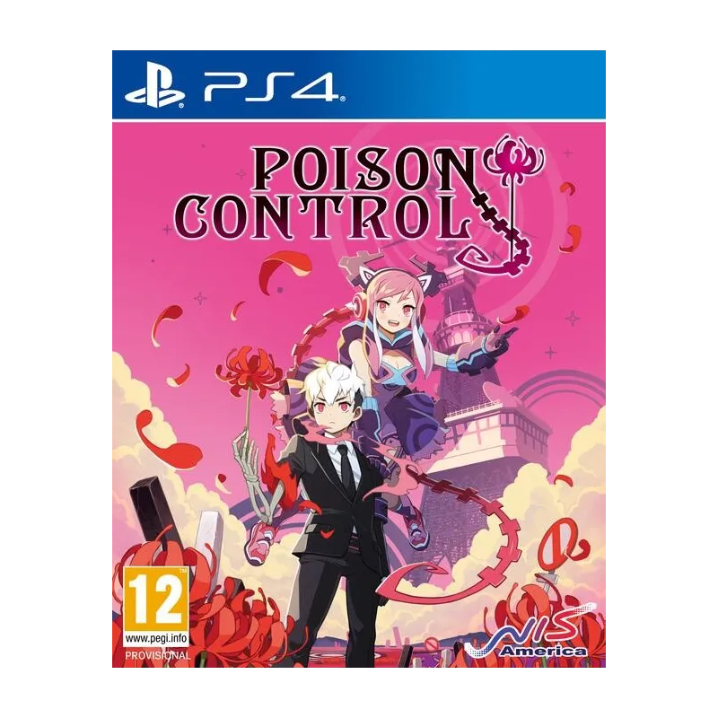 Cover Frontale Poison Control PlayStation PS4