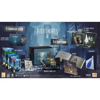 Cover Frontale Little Nightmares 2 - TV Edition Nintendo Switch