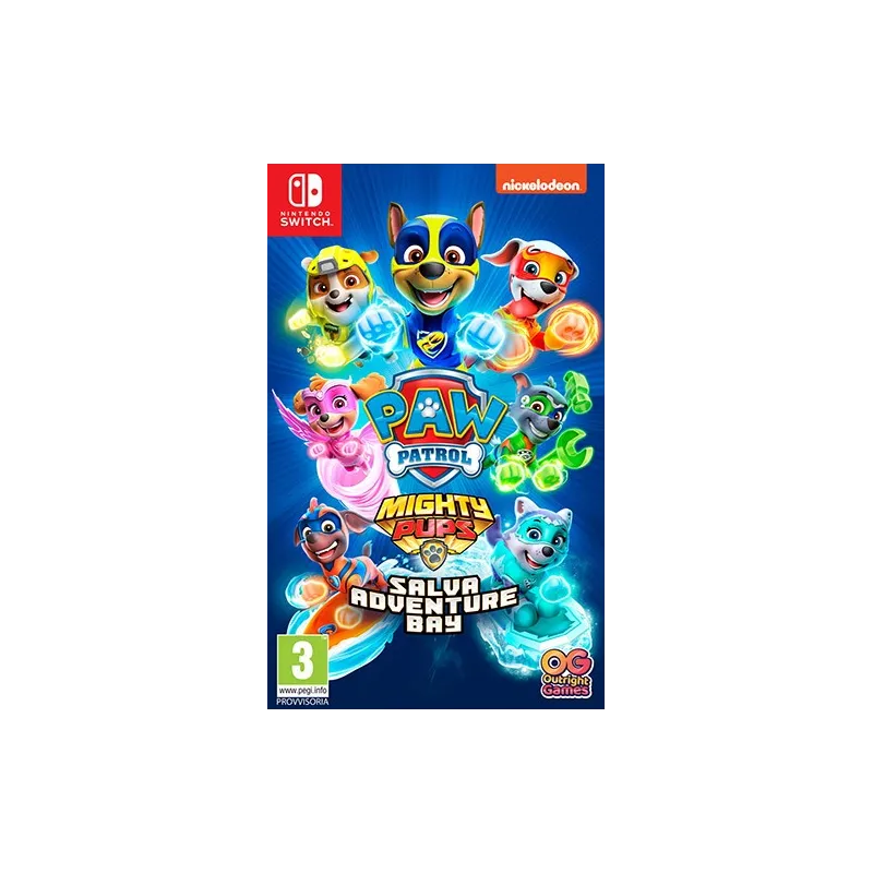 Cover Frontale Paw Patrol Might Pups: Salva Adventure Bay Nintendo Switch