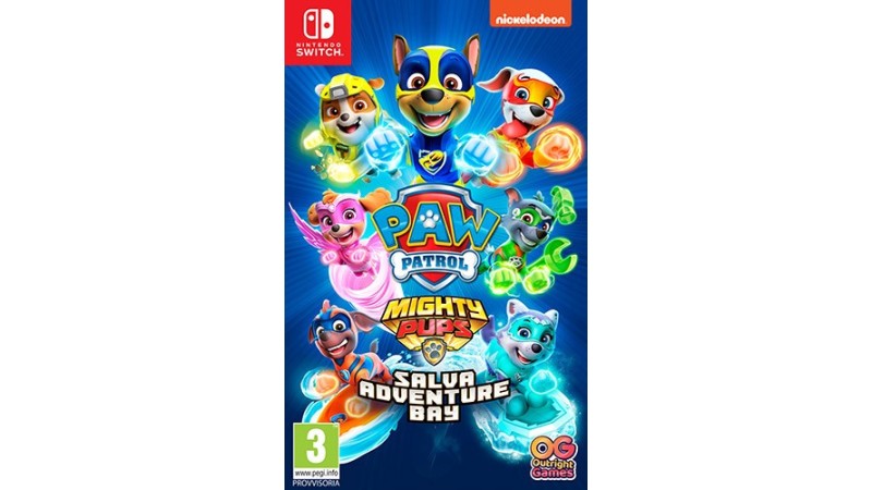 Cover Frontale Paw Patrol Might Pups: Salva Adventure Bay Nintendo Switch