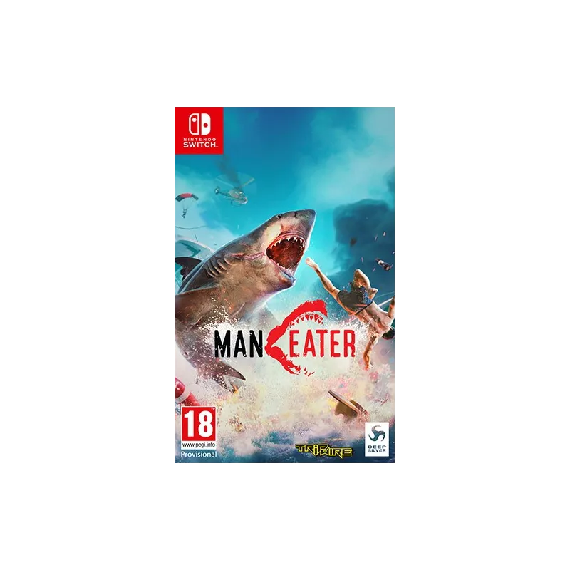 Cover Frontale Maneater D1 Edition Nintendo Switch