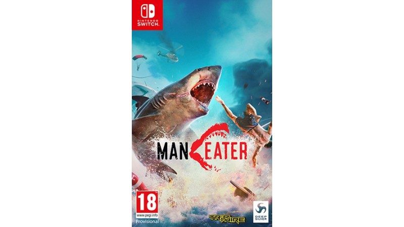 Cover Frontale Maneater D1 Edition Nintendo Switch