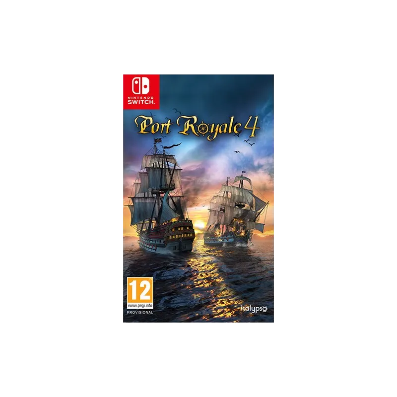 Cover Frontale Port Royale 4 Nintendo Switch