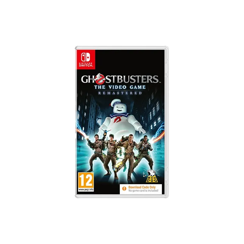 Cover Frontale Ghostbusters The Videogame Remaster Nintendo Switch