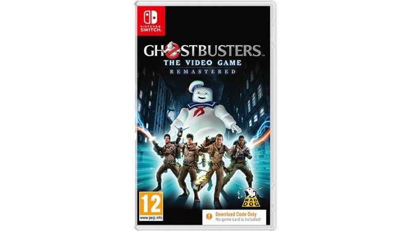 Cover Frontale Ghostbusters The Videogame Remaster Nintendo Switch