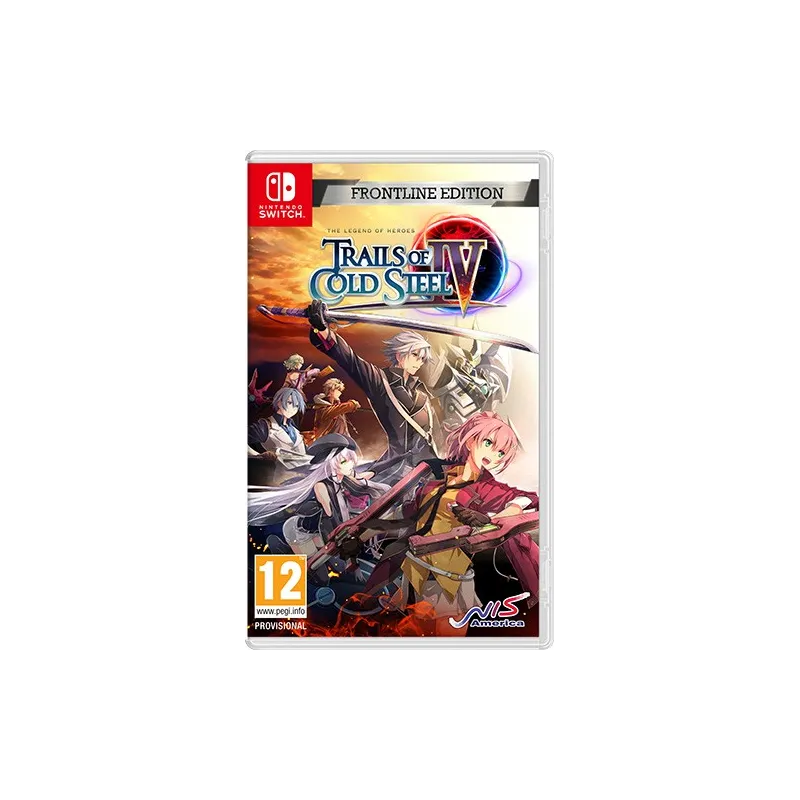 Cover Frontale The Legend Heroes:Trails Cold Steel IV Nintendo Switch