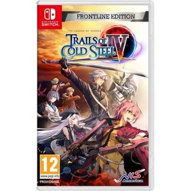 Cover Frontale The Legend Heroes:Trails Cold Steel IV Nintendo Switch