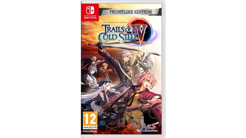 Cover Frontale The Legend Heroes:Trails Cold Steel IV Nintendo Switch