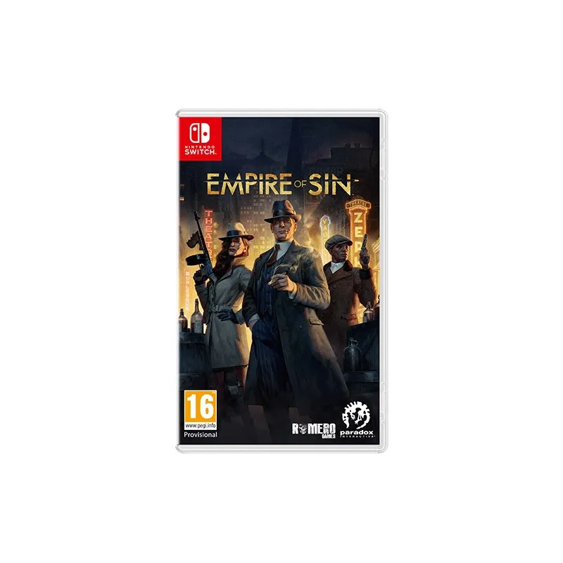 Cover Frontale Empire of Sin Day One Edition Nintendo Switch