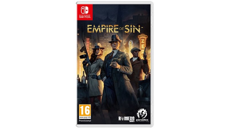 Cover Frontale Empire of Sin Day One Edition Nintendo Switch