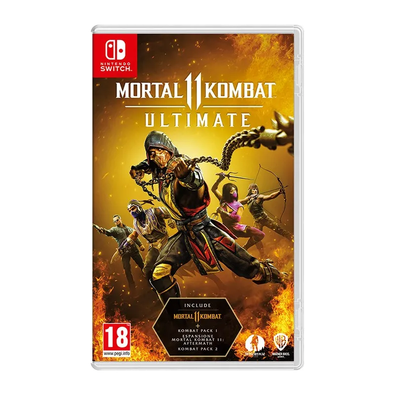 Cover Frontale Mortal Kombat 11 Ultimate Nintendo Switch