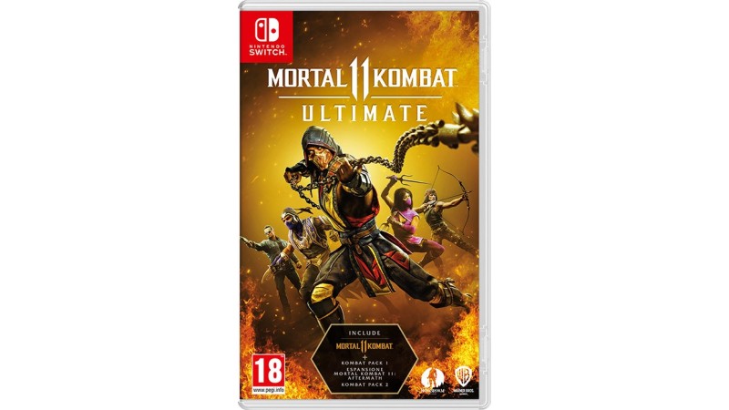 Cover Frontale Mortal Kombat 11 Ultimate Nintendo Switch