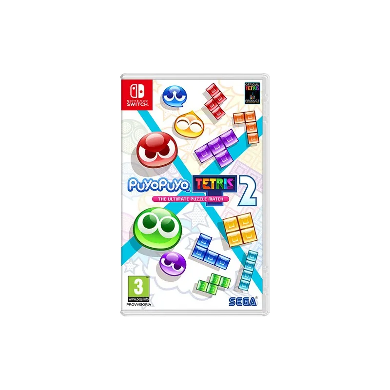 Cover Frontale Puyo Puyo Tetris 2 - The Ultimate Puzzle Match Nintendo Switch