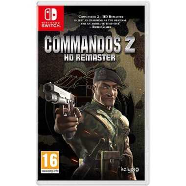 Cover Frontale Commandos 2 HD Remaster Nintendo Switch