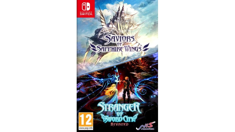 Cover Frontale Saviors Of Sapphire Wings + Stranger Of Sword City (Revisited) Nintendo Switch