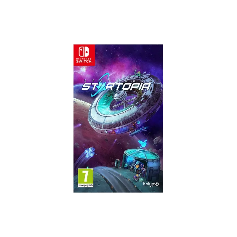 Cover Frontale Spacebase Startopia Nintendo Switch