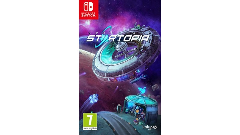 Cover Frontale Spacebase Startopia Nintendo Switch