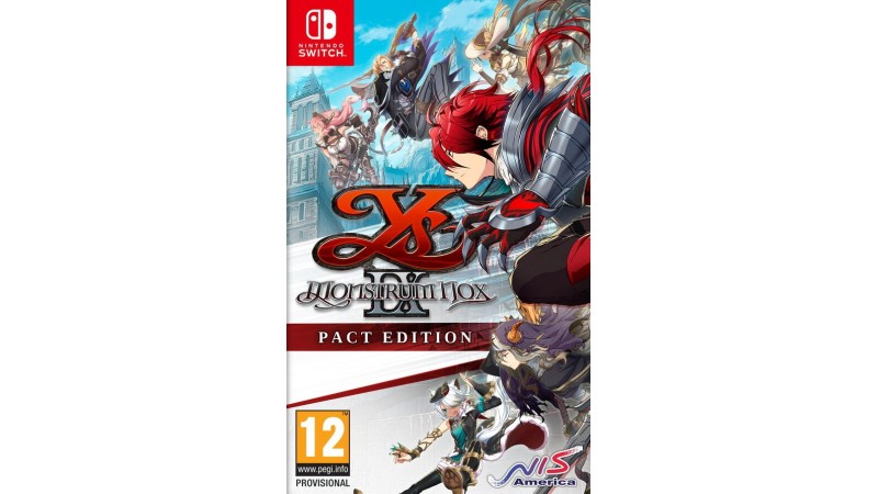 Cover Frontale Ys IX: Monstrum Nox - Pact Edition Nintendo Switch