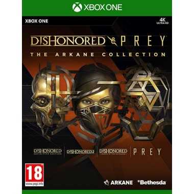 Cover Frontale Dishonored and Prey: The Arkane Collect. Xbox Xbox One