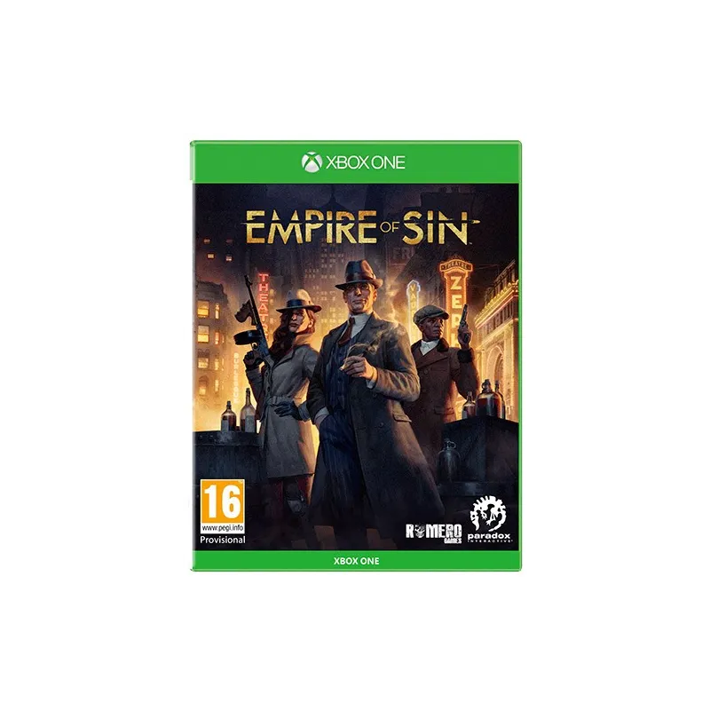 Cover Frontale Empire of Sin Day One Edition Xbox Xbox One