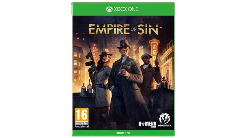 Cover Frontale Empire of Sin Day One Edition Xbox Xbox One