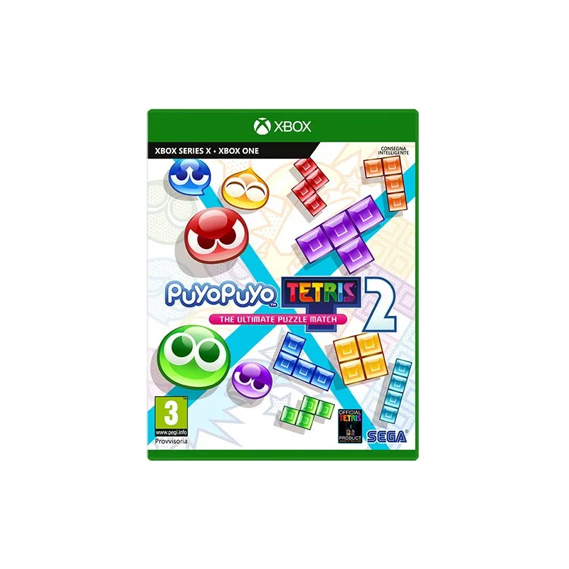 Cover Frontale Puyo Puyo Tetris 2 - The Ultimate Puzzle Match Xbox Xbox One