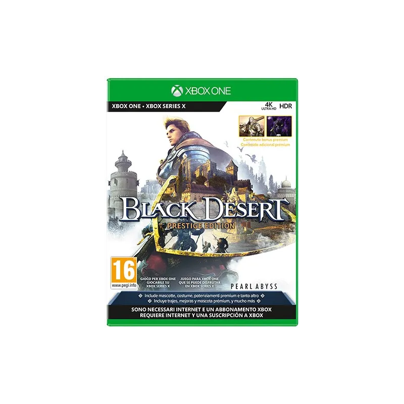 Cover Frontale Black Desert - Prestige Edition Xbox Xbox One