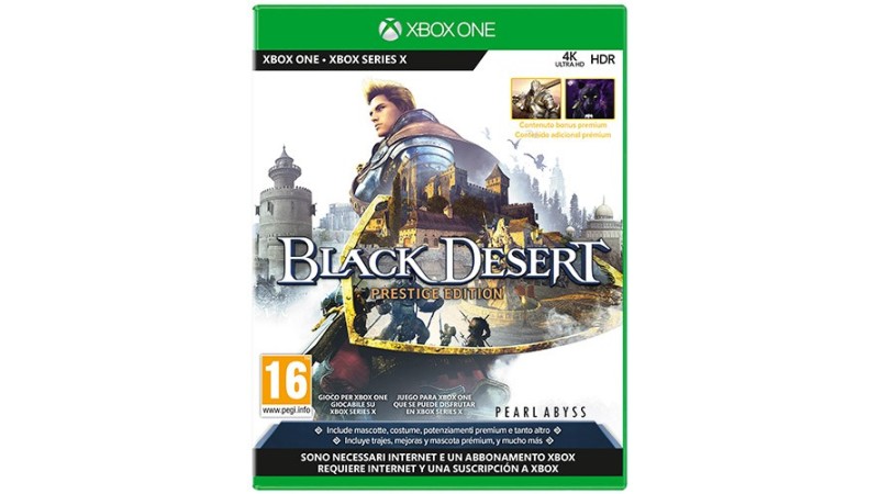 Cover Frontale Black Desert - Prestige Edition Xbox Xbox One