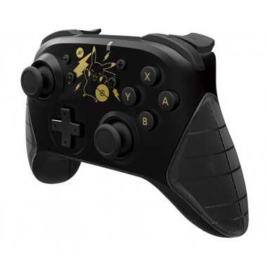 HORI Wireless Horipad Pikachu Black&Gold per Nintendo Switch realizzato da Game Outlet Euro