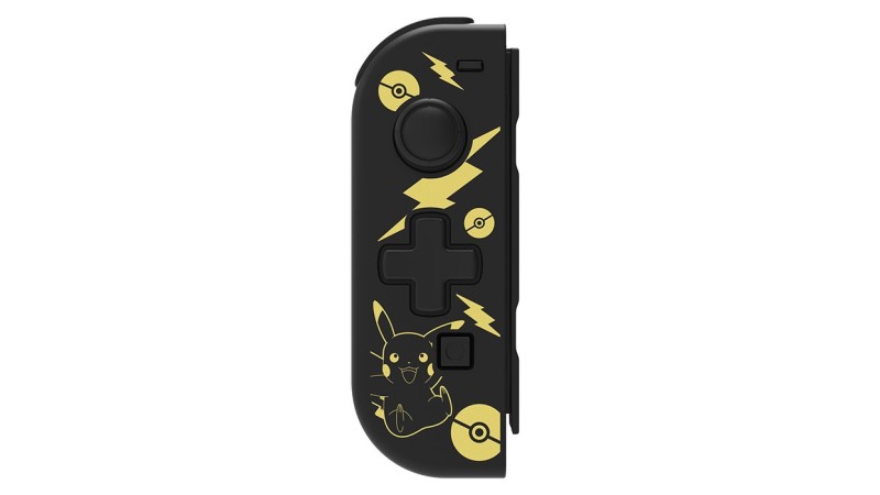 HORI D-Pad Controller Pikachu Black&Gold per Nintendo Switch realizzato da Hori