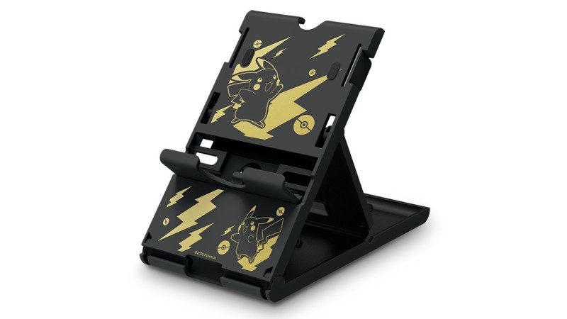 HORI PlayStand (Pikachu Black & Gold) per Nintendo Switch realizzato da Hori