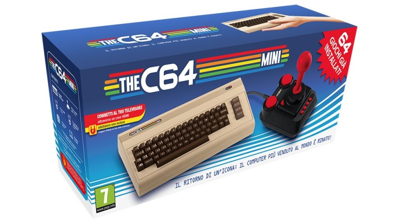 Console TheC64 Mini realizzata da Retro Games LTD