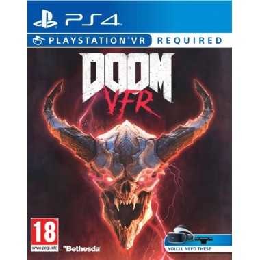 Cover Frontale Doom VFR PlayStation PS4