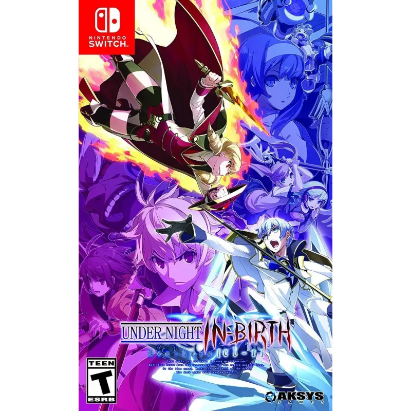 Cover Frontale Under night IN BIRTH Exe: Late [cl-r] Nintendo Switch