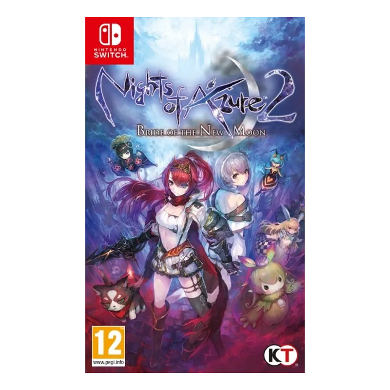 Cover Frontale Night of Azure 2: Bride of the new moon Nintendo Switch